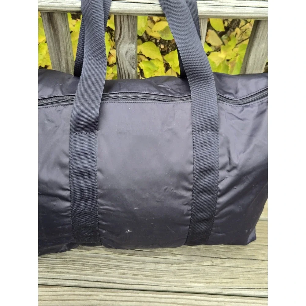 Bric's Nylon Leather Navy‎ Blue Duffle Bag
